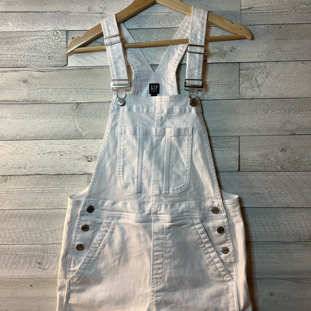 White romper used just once Gap